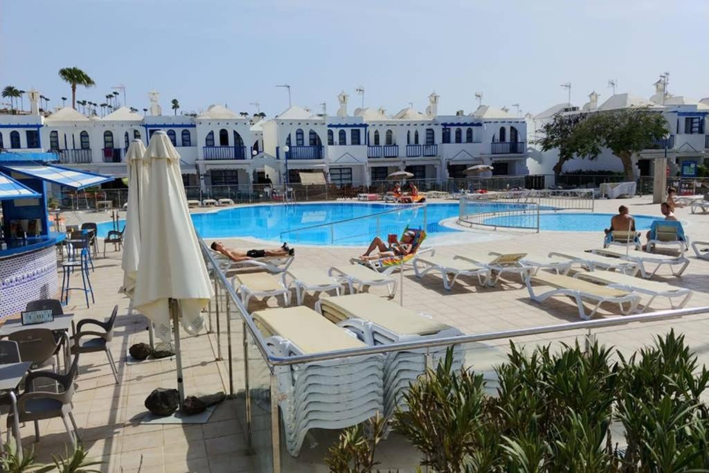 Bungalow Maspalomas Tranquilo Luminoso Y Apto Para El Teletrabajo Exterior foto